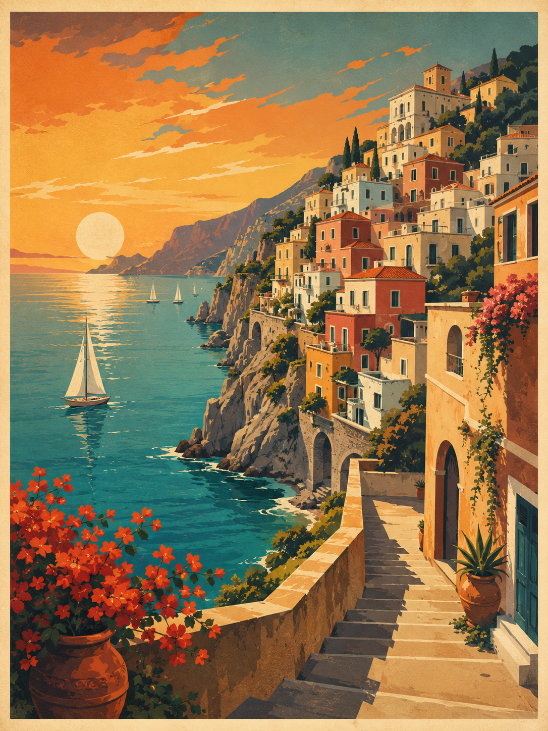 复古旅行海报Vintage Poster
